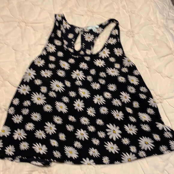 Daisy navy tank top - Picture 1 of 5